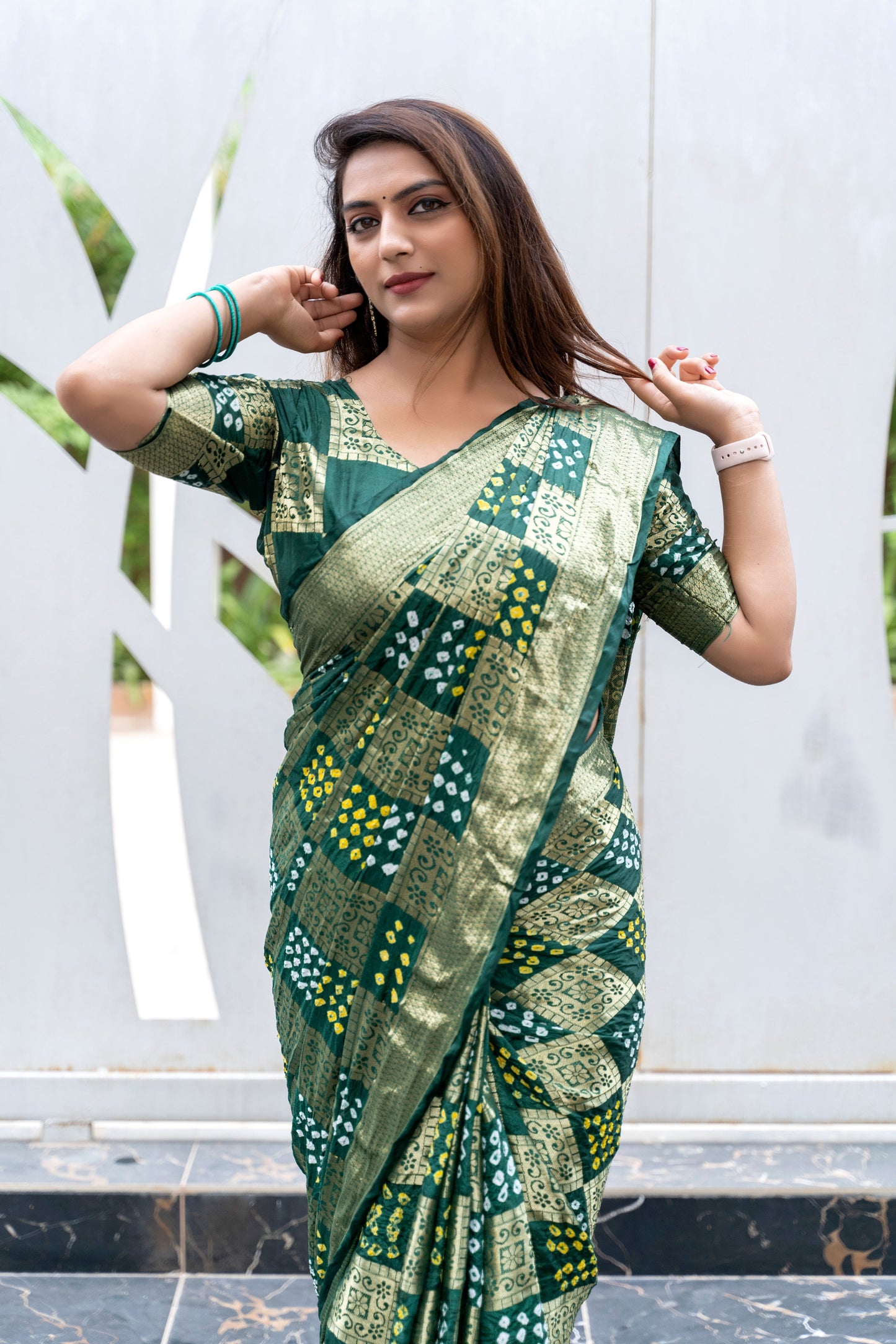 Captivating Silk Saree Green Color Saree