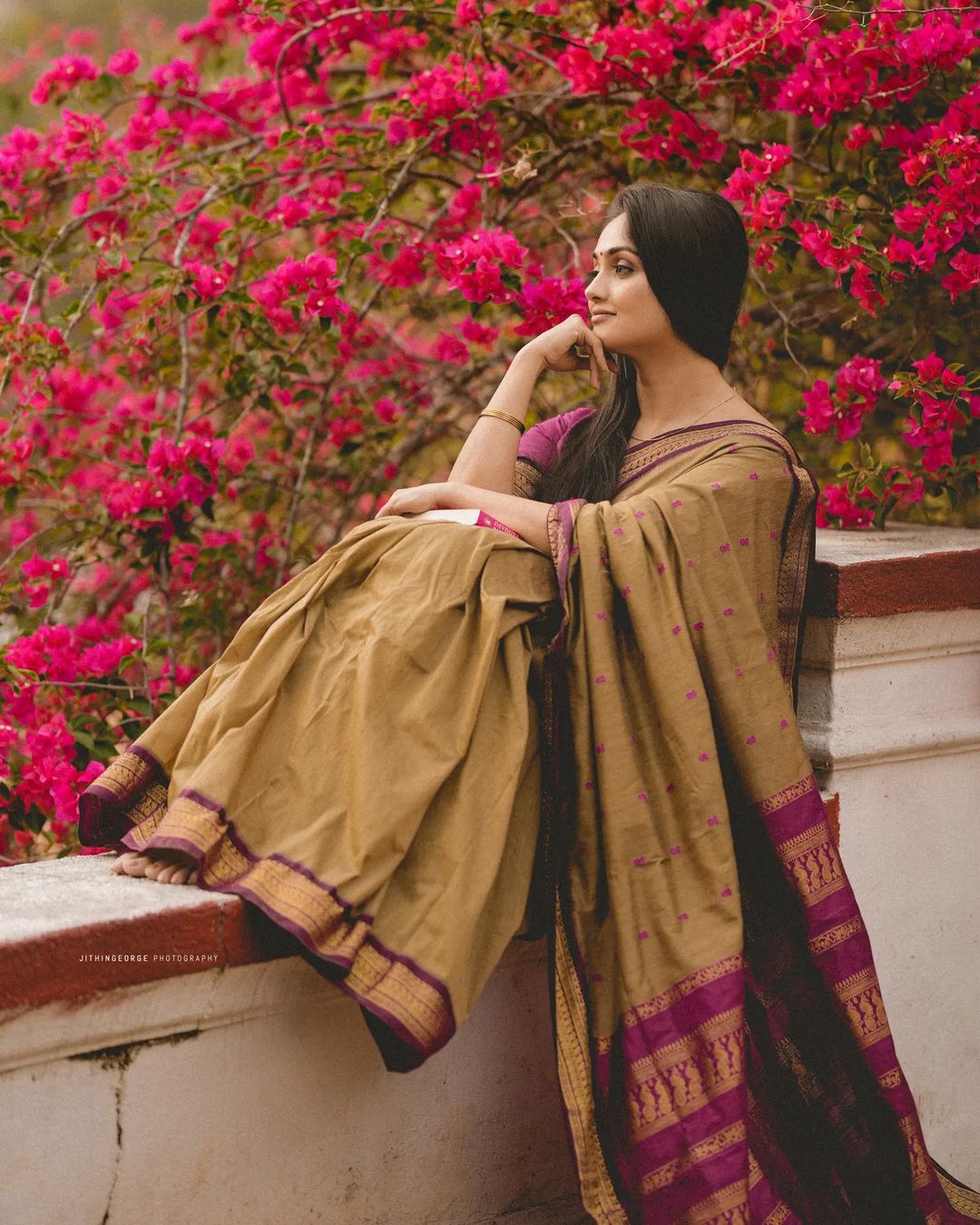 Reception Wear Zari Weaving Beige Color Silk Saree