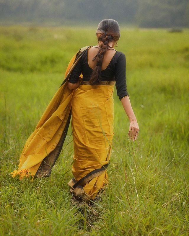 Delightful Yellow Color Jacquard Work Silk Saree