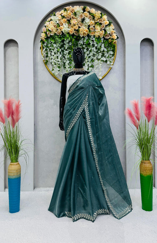 Designer Jimmy Choo Rama Color Saree