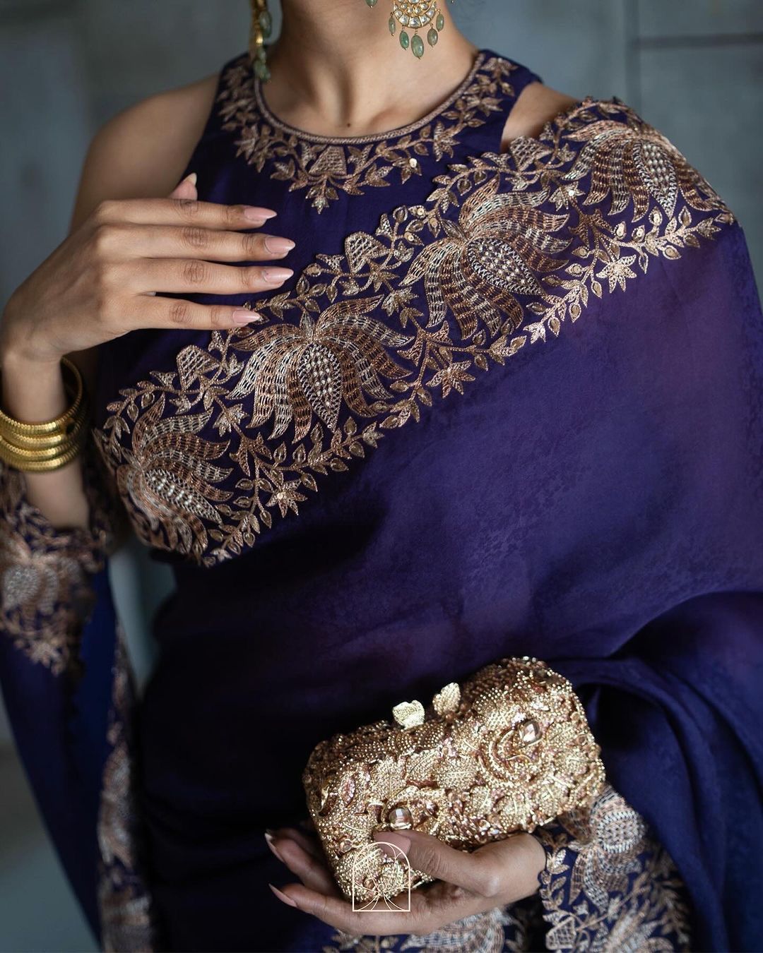 Demanding Purple Color Berberry Silk Saree