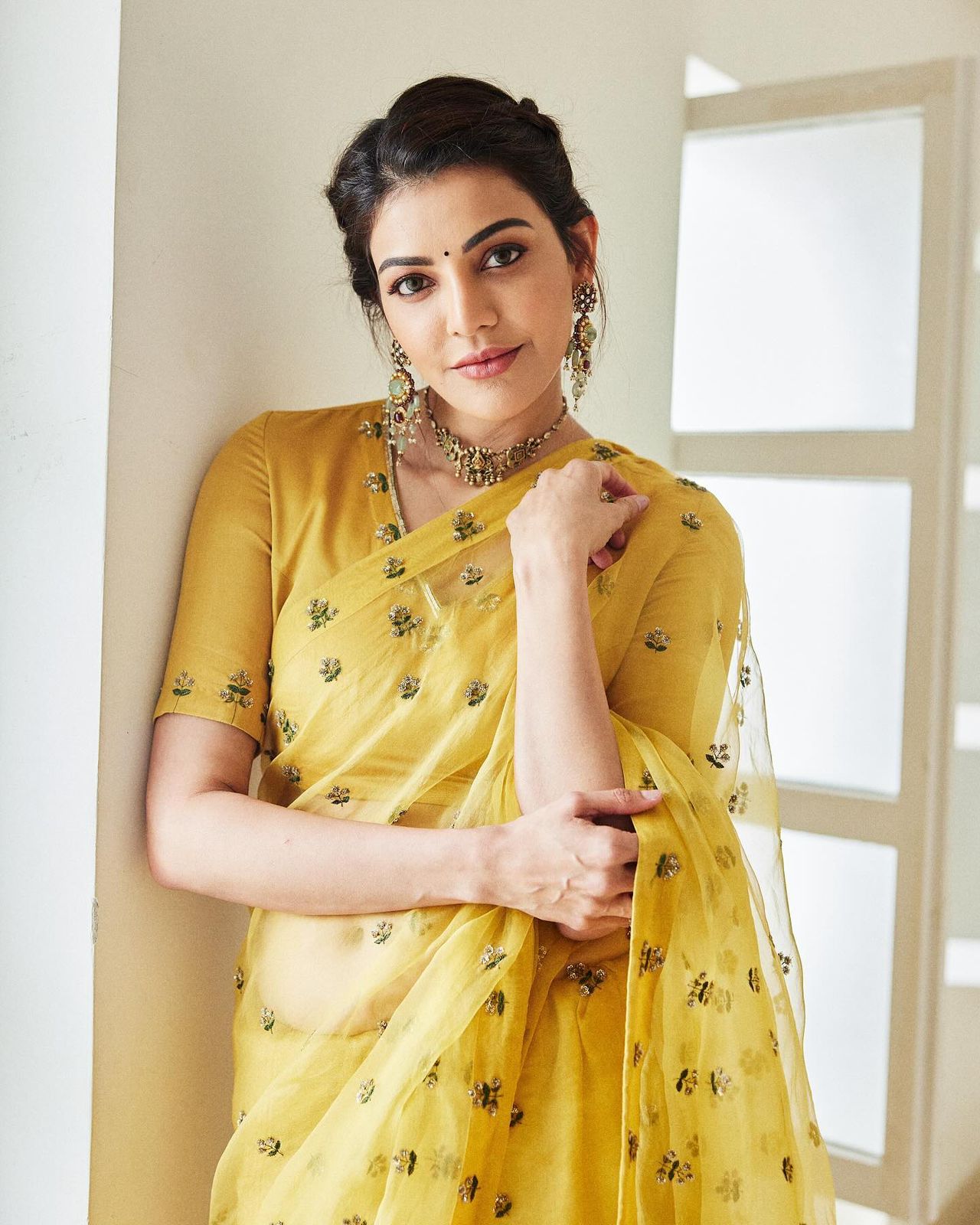 Stylish Sequence Haldi Wear Yellow Color Silk Saree